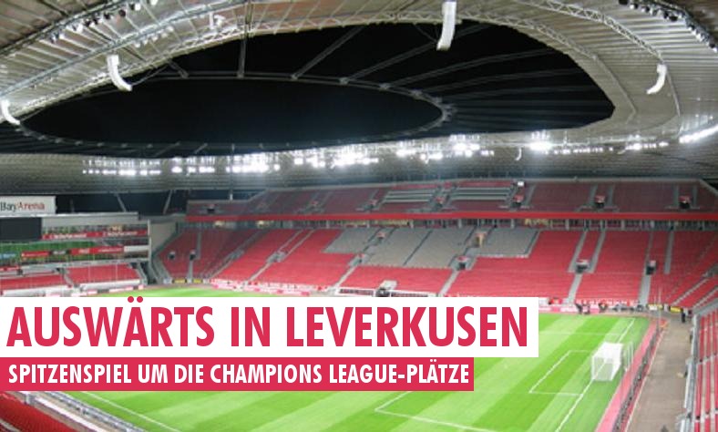 Auswärts in Leverkusen
