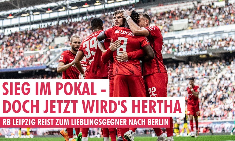 Sieg im Pokal, doch jetzt wird's Hertha