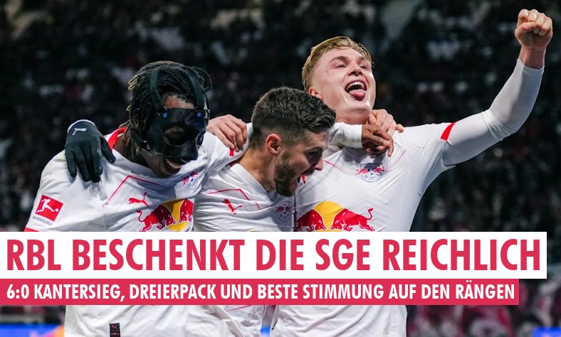 Leipzig beschenkt Frankfurt reichlich